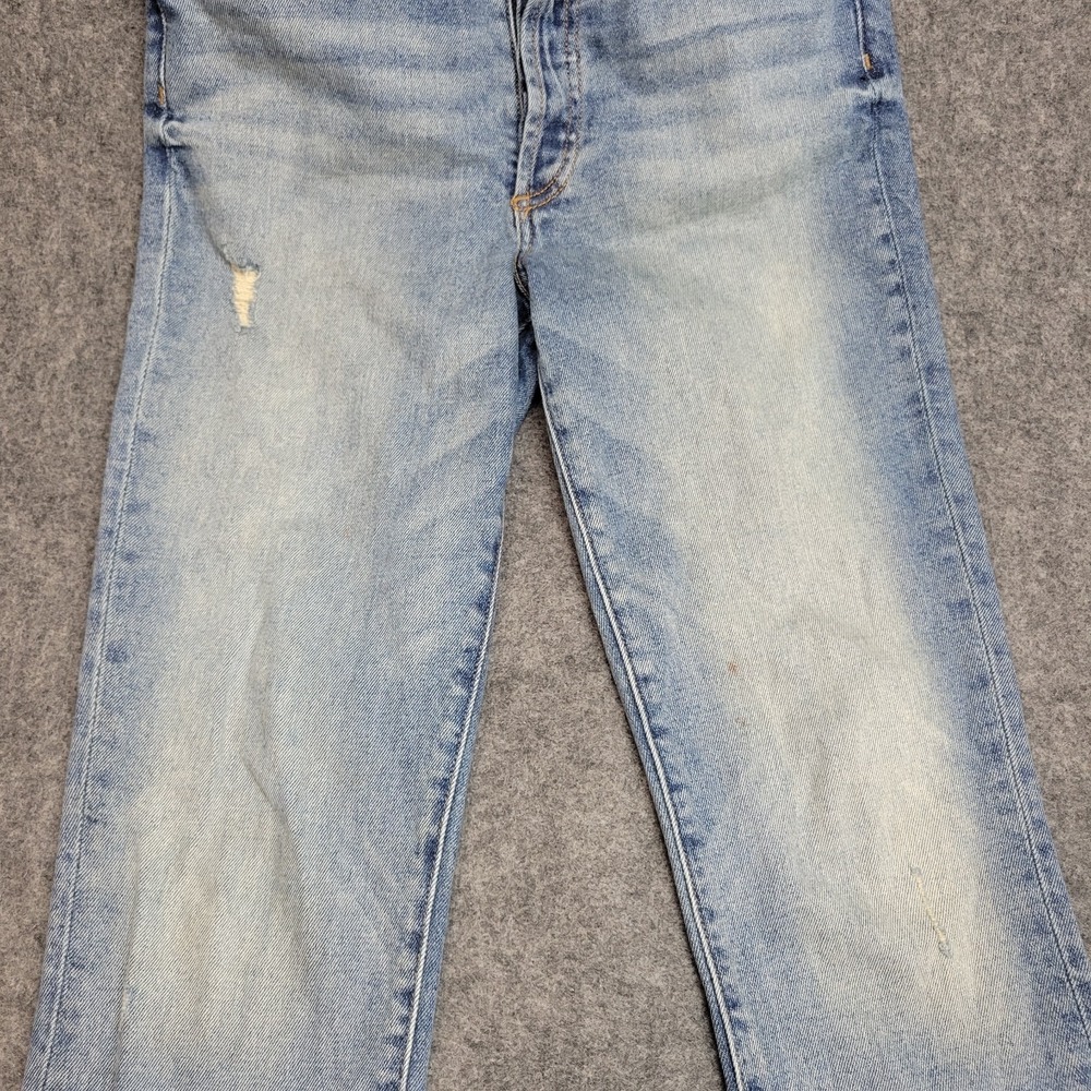 Kut From The Kloth Jeans Womens 0 Blue Denim High Rise Ankle VTG Straight Preppy - Picture 2 of 13